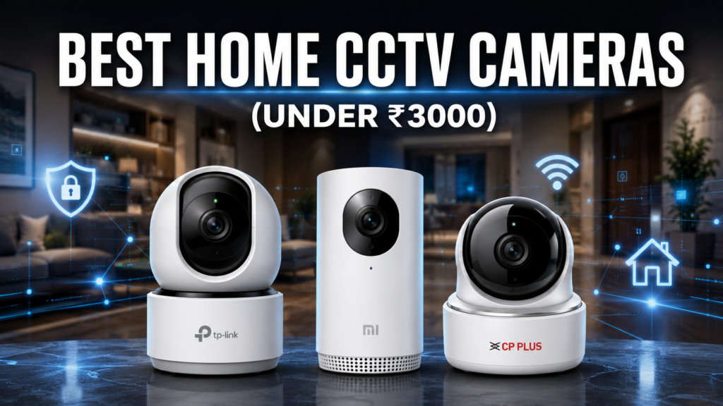 Best wireless CCTV cameras for home under 3000 rupees in India 2026